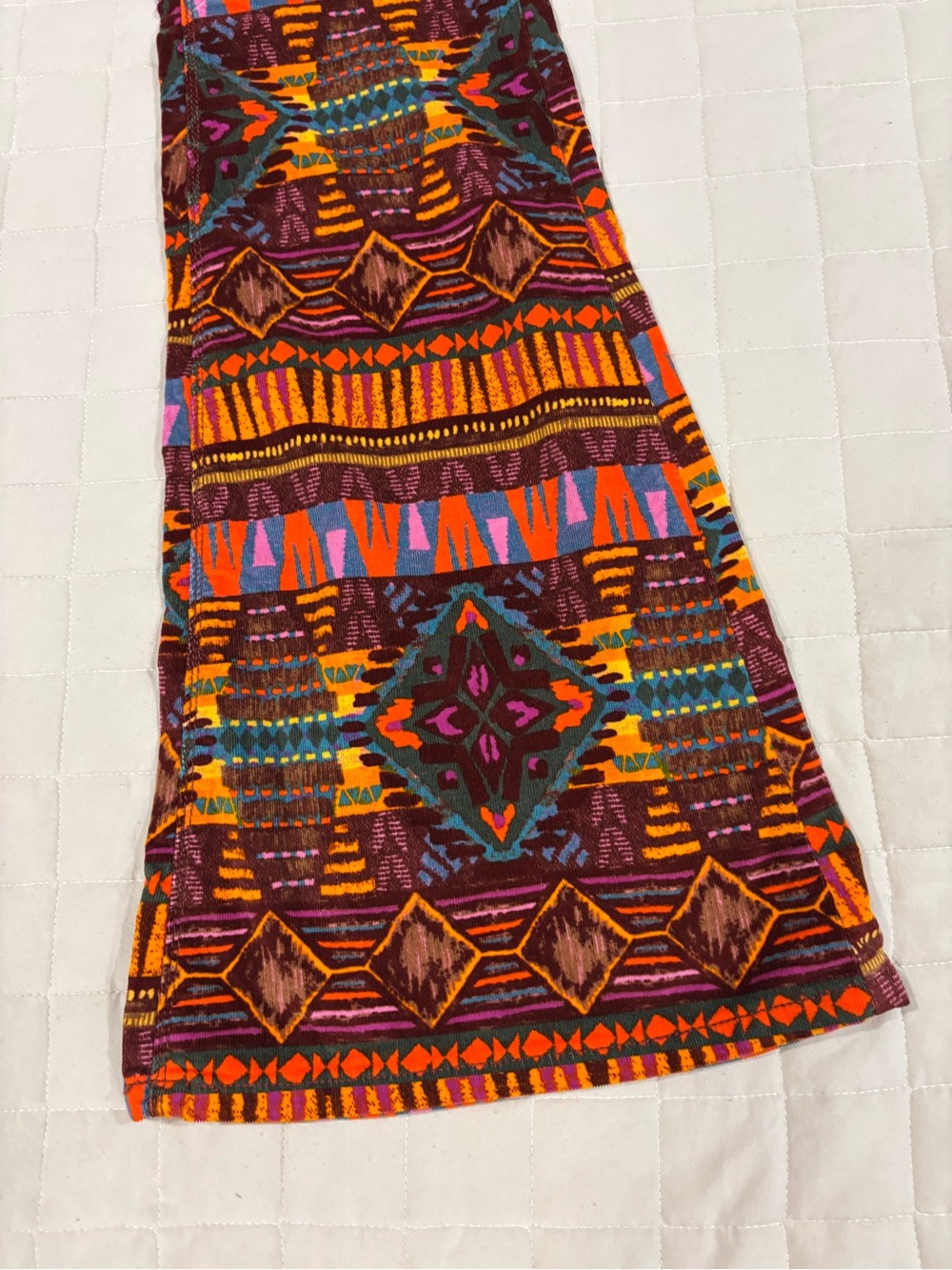 We The Free Printed Corduroy Pull-On Flare Pants Women’s US 29 - Picture 3 of 13